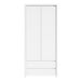 Armario 2 puertas 2 cajones Soren 90 Armario 2 puertas 2 cajones Soren 90 Blanco