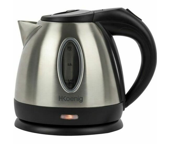 Hervidor hkoenig bo12 1,2 l acero 1630 w