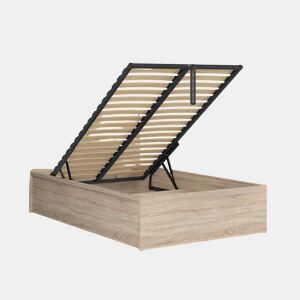Cama box Edwin Madeira Clara 120x200 incluindo base de ripas