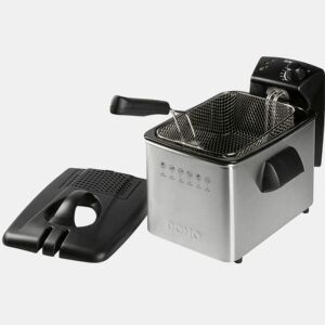 Fritadeira DOMO DO465FR 4 L 3000 W Prateado Aço