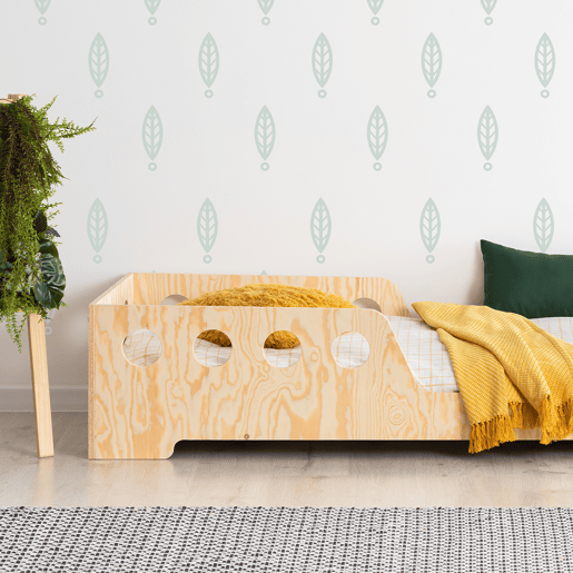 Cama 70x140 estrado de ripas incluído Adrien Bois Cama 70x140 estrado de ripas incluído Adrien Bois