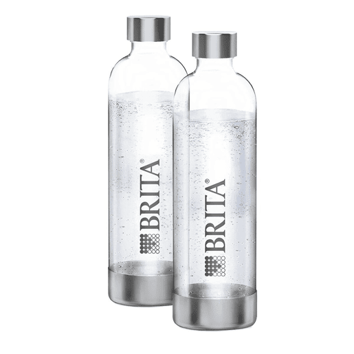 Garrafa de água SodaOne Brita 1043722 Transparente Prateado 1 L