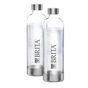Garrafa de água SodaOne Brita 1043722 Transparente Prateado 1 L