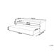 Beliani Cama nido Terciopelo LIBOURNE 102x220 Beliani Cama nido Terciopelo LIBOURNE 102x220 Rosa Talco
