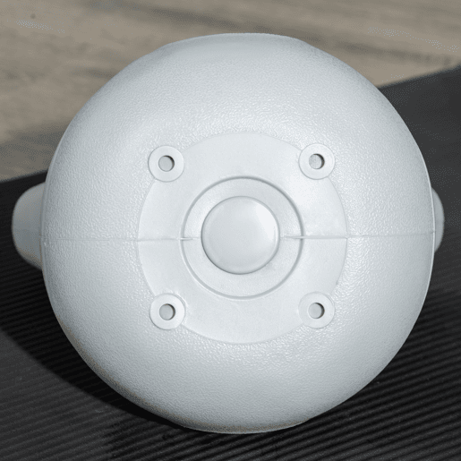 SPORTNOW Conjunto de 2 Kettlebell de 10 kg e 8 kg Kettlebell Fiteness Preenchido com Areia Punho Largo para Exercícios e Treinamento em Casa e Ginásio 22x16x26 cm 20x14x24 cm Azul e Laranja