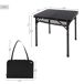 Aktive Mesa plegable camping maletín pequeña Aktive Mesa plegable camping maletín pequeña Negro