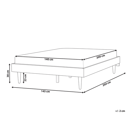 Beliani Cama MDF TOUCY Beliani Cama MDF TOUCY