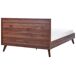 Beliani Cama Tablero de partículas, Ratán MONPAZIER 167x209 Beliani Cama Tablero de partículas, Ratán MONPAZIER 167x209 Marrón