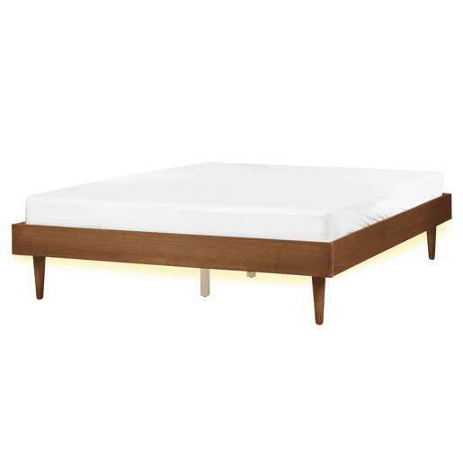 Beliani Cama com LED MDF TOUCY