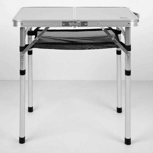 Aktive Mesa de acampamento dobrável bege antiderrapante crede de apoio
