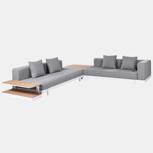 Beliani Conjunto lounge Poliéster MISSANELLO