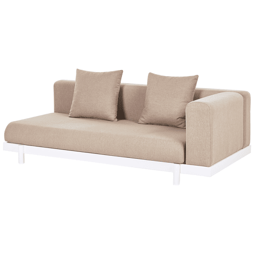 Beliani Conjunto lounge Poliéster MISSANELLO