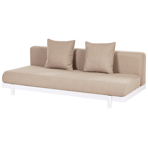 Beliani Conjunto lounge Poliéster MISSANELLO
