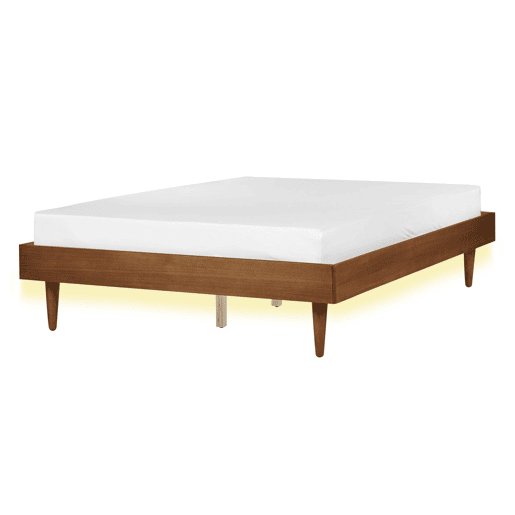 Beliani Cama com LED MDF TOUCY Beliani Cama com LED MDF TOUCY