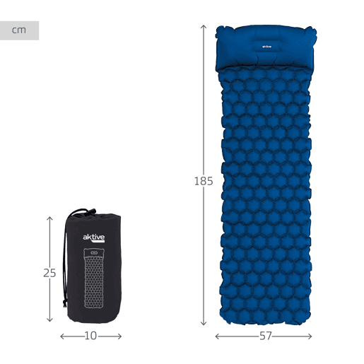 Aktive Tapete inflável ultraleve azul