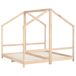 Estructura De Cama Para Niños 165x171 Estructura De Cama Para Niños 165x171 Marrón