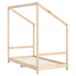 Estructura De Cama Para Niños 165x171 Estructura De Cama Para Niños 165x171 Marrón