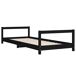 Estructura De Cama Para Niños 206x95 Estructura De Cama Para Niños 206x95 Negro