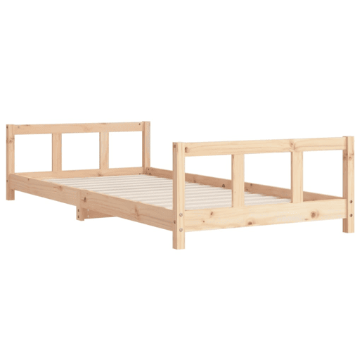 vidaXL Estrutura de cama infantil 90x200 cm pinho maciço vidaXL Estrutura de cama infantil 90x200 cm pinho maciço