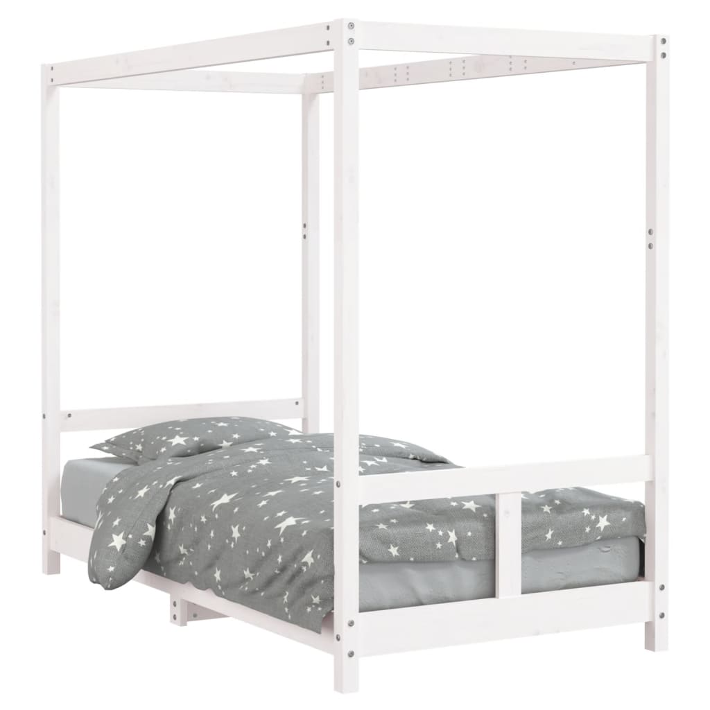 Estructura De Cama Infantil 166x85 Blanco
