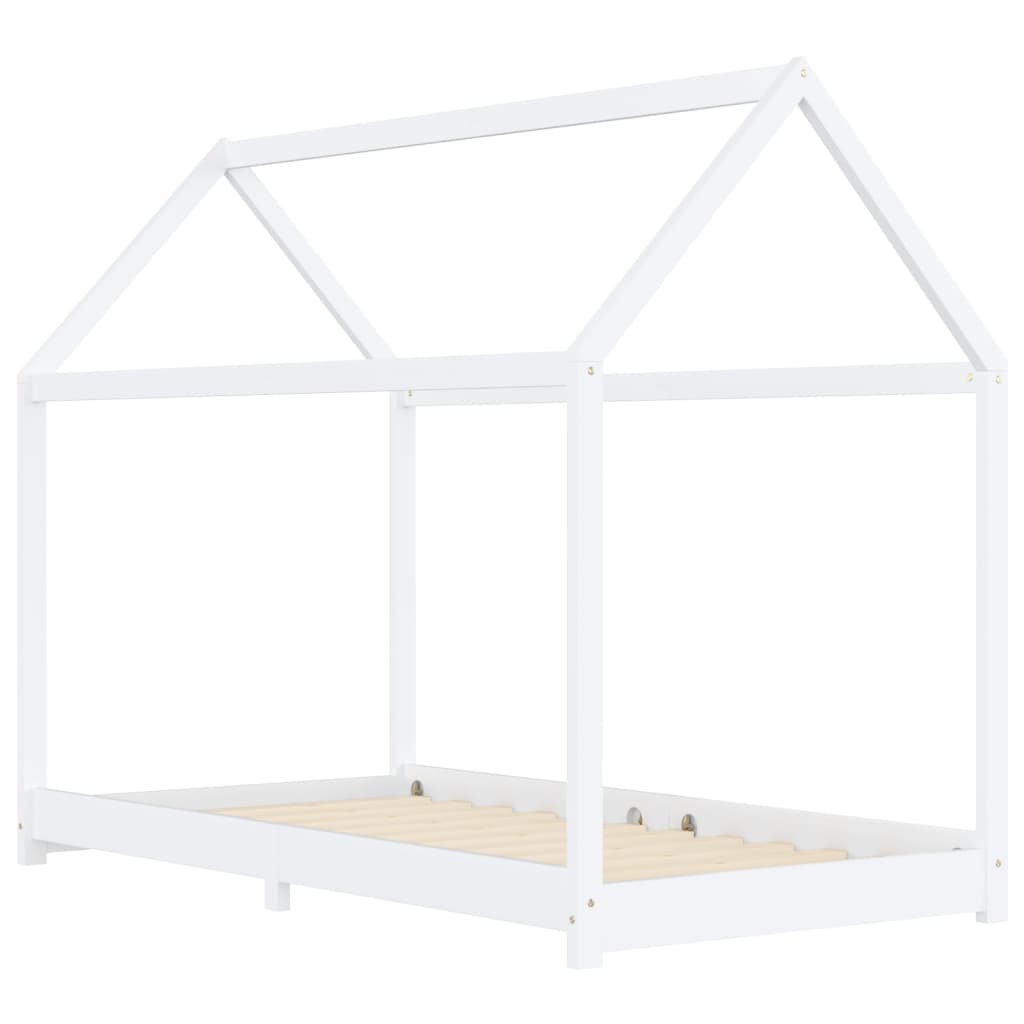 Estructura De Cama Infantil 206x98 Blanco
