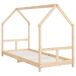 Estructura De Cama Para Niños 206x85 Estructura De Cama Para Niños 206x85 Marrón