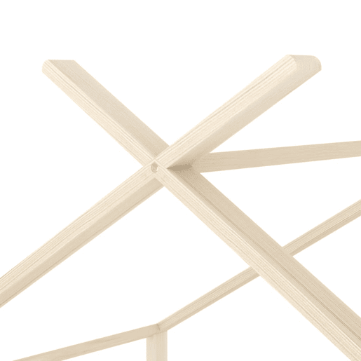 vidaXL Estrutura de cama p crianças 70x140 cm madeira de pinho maciça