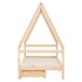 Estructura De Cama Infantil 166x85 Estructura De Cama Infantil 166x85 Marrón