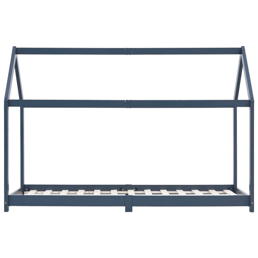 vidaXL Estrutura de cama para crianças 90x200 cm pinho maciço cinzento vidaXL Estrutura de cama para crianças 90x200 cm pinho maciço cinzento