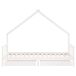 Estructura De Cama Infantil 195x95 Estructura De Cama Infantil 195x95 Blanco