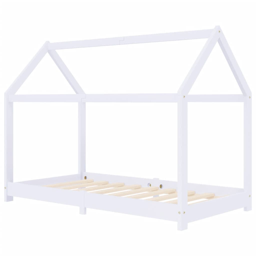 Estructura De Cama Infantil 166x88 Blanco