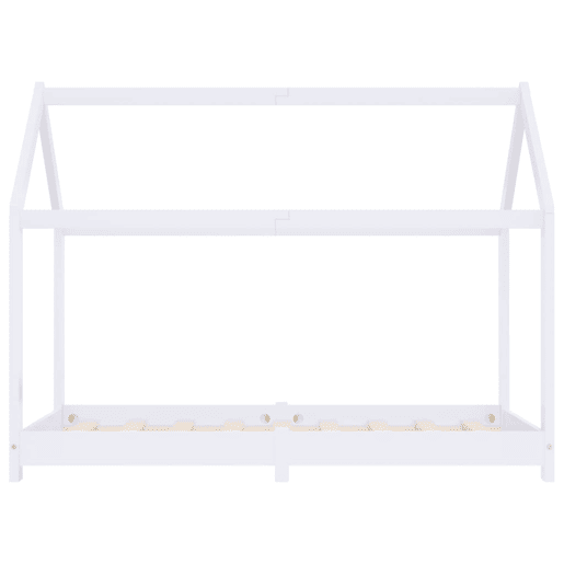 vidaXL Estrutura de cama para crianças 80x160 cm pinho maciço branco vidaXL Estrutura de cama para crianças 80x160 cm pinho maciço branco