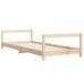 Estructura De Cama Para Niños 205x85 Estructura De Cama Para Niños 205x85 Marron