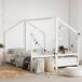 Estructura De Cama Para Niños 205x171 Estructura De Cama Para Niños 205x171 Blanco