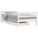 Estructura De Cama Para Niños 166x85 Estructura De Cama Para Niños 166x85 Blanco