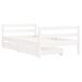 Estructura De Cama Para Niños 166x85 Estructura De Cama Para Niños 166x85 Blanco