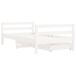 Estructura De Cama Para Niños 166x85 Estructura De Cama Para Niños 166x85 Blanco
