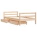 Estructura De Cama Para Niños 165x85 Estructura De Cama Para Niños 165x85 Blanco