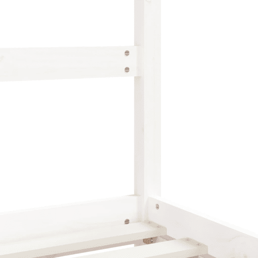 vidaXL Estrutura de cama infantil 2x(80x160) cm pinho maciço branco vidaXL Estrutura de cama infantil 2x(80x160) cm pinho maciço branco