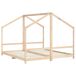 Estructura De Cama Para Niños 205x191 Estructura De Cama Para Niños 205x191 Marrón
