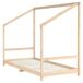 Estructura De Cama Para Niños 205x191 Estructura De Cama Para Niños 205x191 Marrón