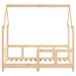 Estructura De Cama Para Niños 145x75 Estructura De Cama Para Niños 145x75 Marrón