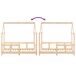 Estructura De Cama Para Niños 145x75 Estructura De Cama Para Niños 145x75 Marrón