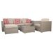 Set mesa , sofá, sillón y reposapiés Set mesa , sofá, sillón y reposapiés Gris