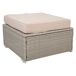 Set mesa , sofá, sillón y reposapiés Set mesa , sofá, sillón y reposapiés Gris