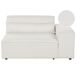 Beliani Módulo esquinero Bouclé HELLNAR Beliani Módulo esquinero Bouclé HELLNAR Blanco/ Beige
