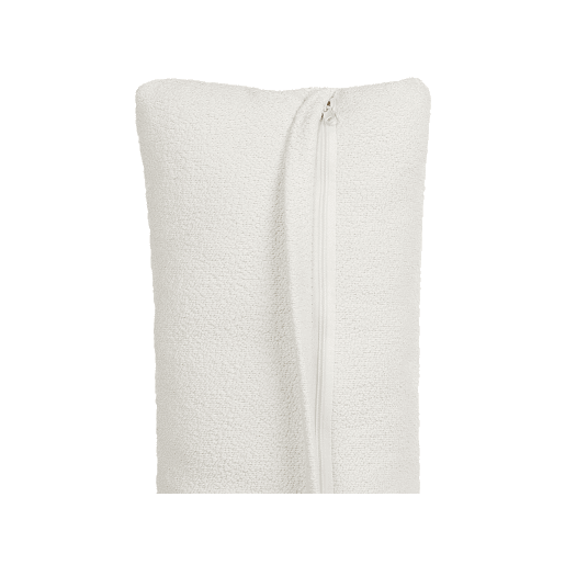 Beliani Chaise longue à direita Bouclé HELLNAR