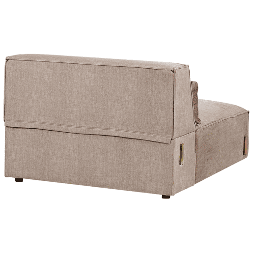 Sofá modular HELLNAR Tecido Castanho claro 2 lugares Sofá modular HELLNAR Tecido Castanho claro 2 lugares