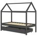 Estructura De Cama Infantil 166x87 Estructura De Cama Infantil 166x87 Blanco