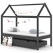 Estructura De Cama Infantil 166x87 Estructura De Cama Infantil 166x87 Blanco